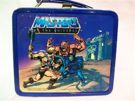 vintage he man lunch box